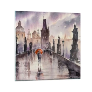 Obraz na szkle - Ludzie się nie zmieniają - 50x50 cm