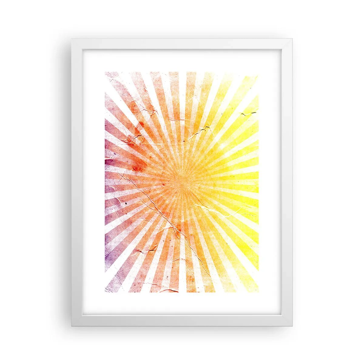 Plakat w białej ramie - Wschody i zachody - 30x40 cm