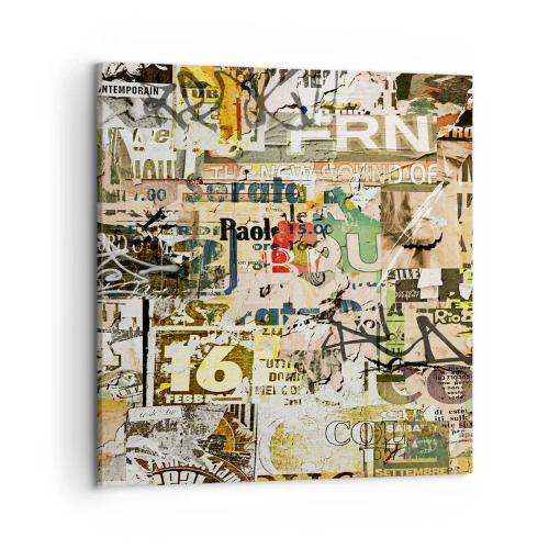 Obraz na płótnie - Oj, dzieje się… - 50x50 cm