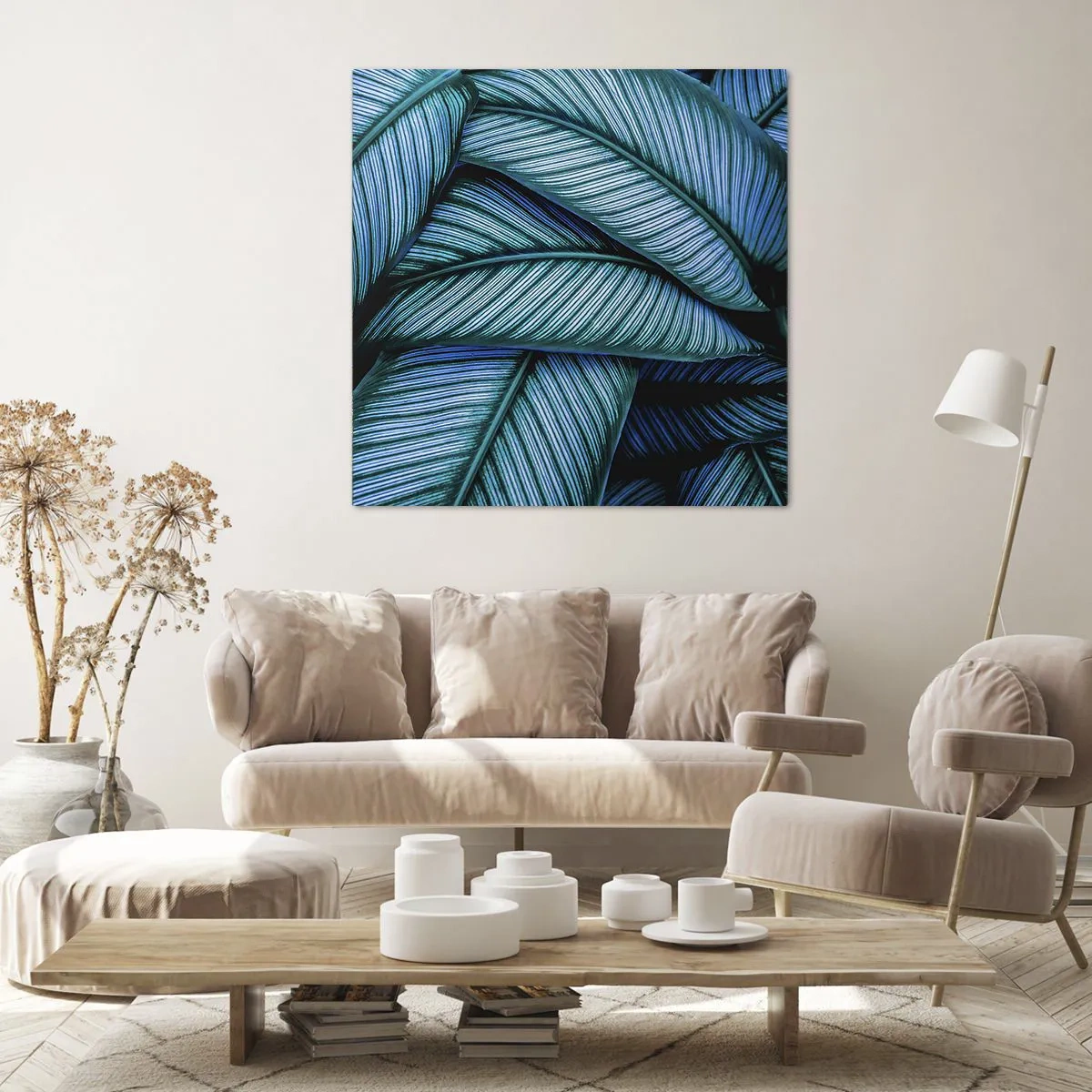 Obraz na płótnie - Linie życia - 70x70 cm