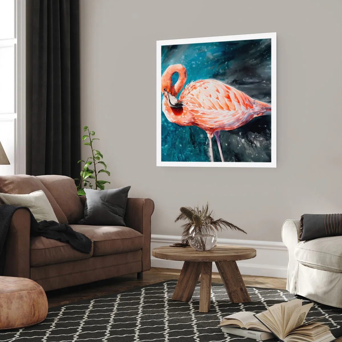 Plakat - Dekoracyjny z natury - 40x40 cm