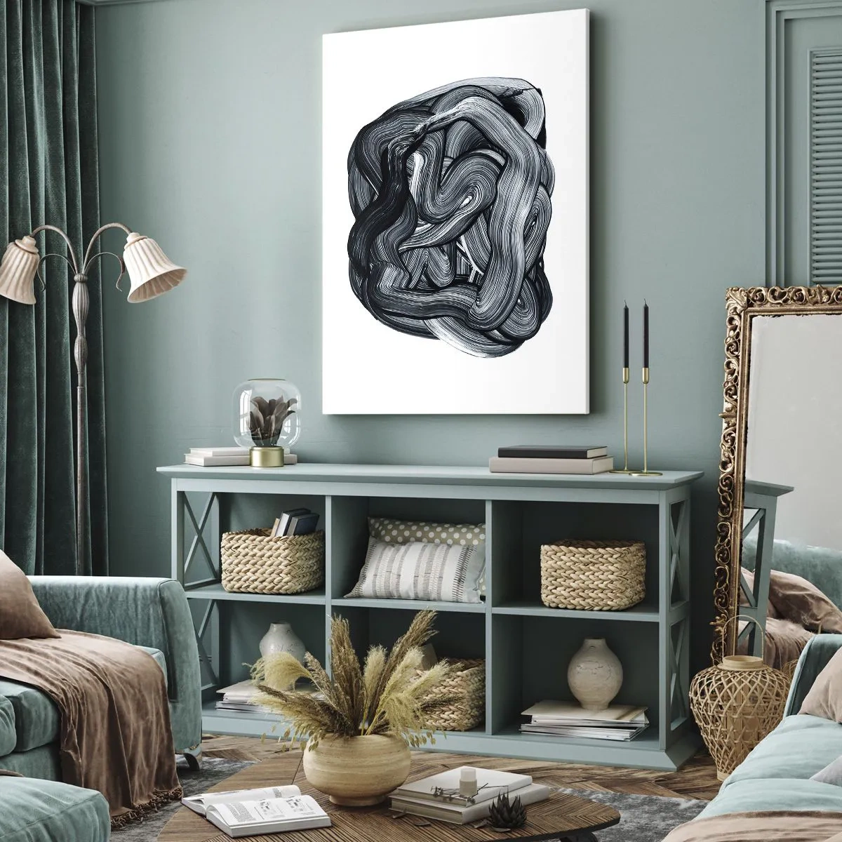 Obraz na płótnie - To nie takie proste - 55x100 cm