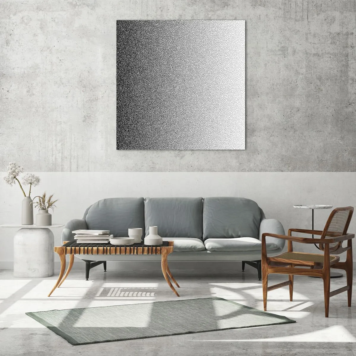 Obraz na szkle - W stronę światła - 40x40 cm