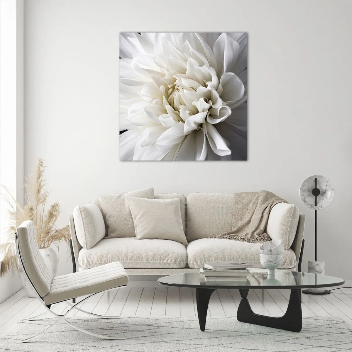 Obraz na szkle - Poranek Panny Młodej - 70x70 cm