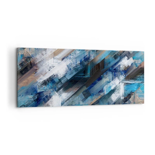 Obraz na płótnie - Po błękitnym skosie - 100x40 cm