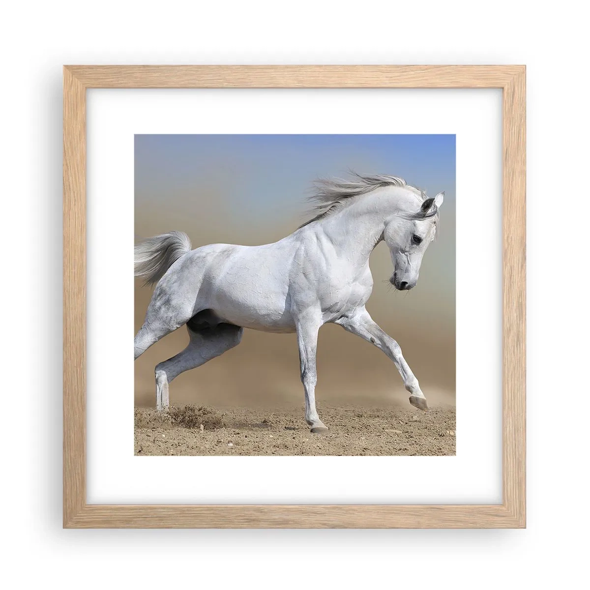 Plakat w ramie jasny dąb - Najpiękniejsza arabska baśń - 30x30 cm
