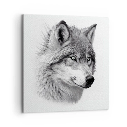Obraz na płótnie - Alfa – bez wątpienia - 60x60 cm