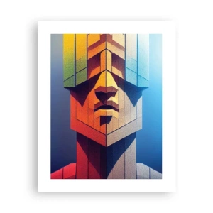 Plakat - Człowiek z zasadami - 40x50 cm