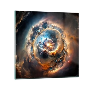 Obraz na szkle - Początek - 30x30 cm