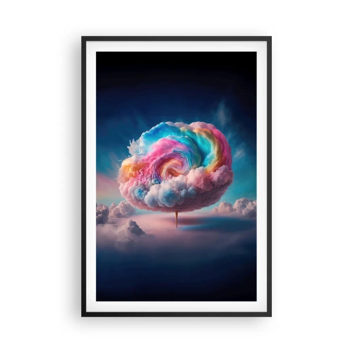 Plakat w czarnej ramie - Sen o wesołym miasteczku - 61x91 cm
