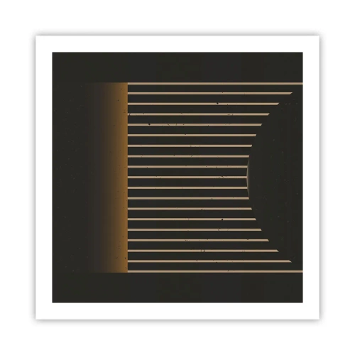 Plakat - Zbadać ciemność - 60x60 cm