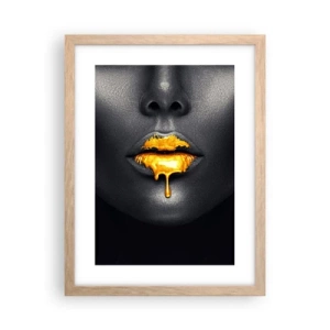 Plakat w ramie jasny dąb - Złotousta - 30x40 cm