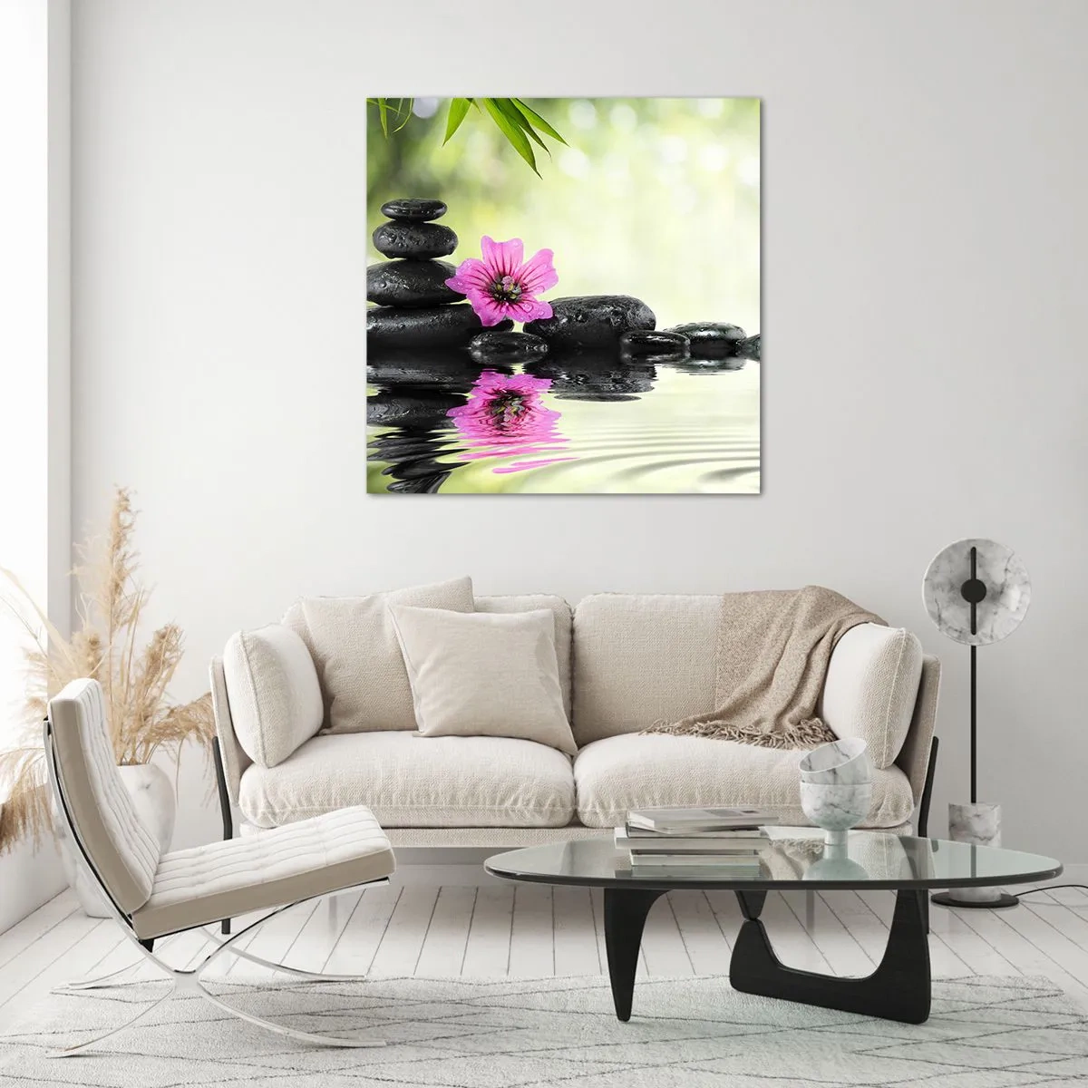 Obraz na szkle - Czas dla duszy - 60x60 cm