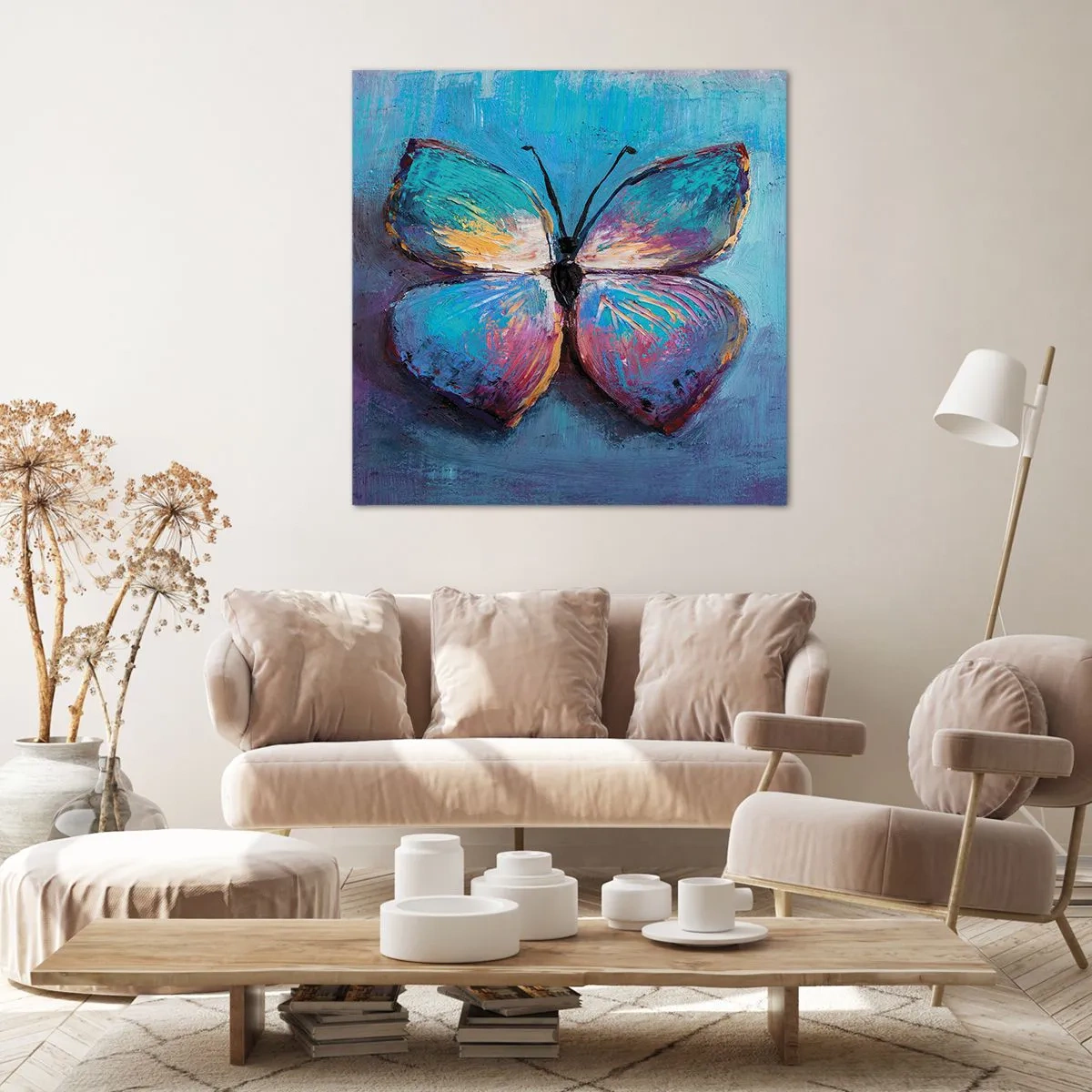 Obraz na płótnie - W pełnej krasie - 70x70 cm