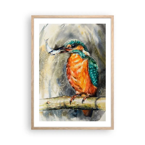 Plakat w ramie jasny dąb - Prawo natury - 50x70 cm