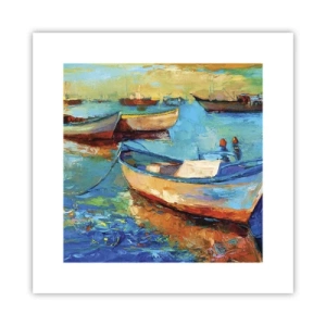 Plakat - W południowej zatoce - 30x30 cm