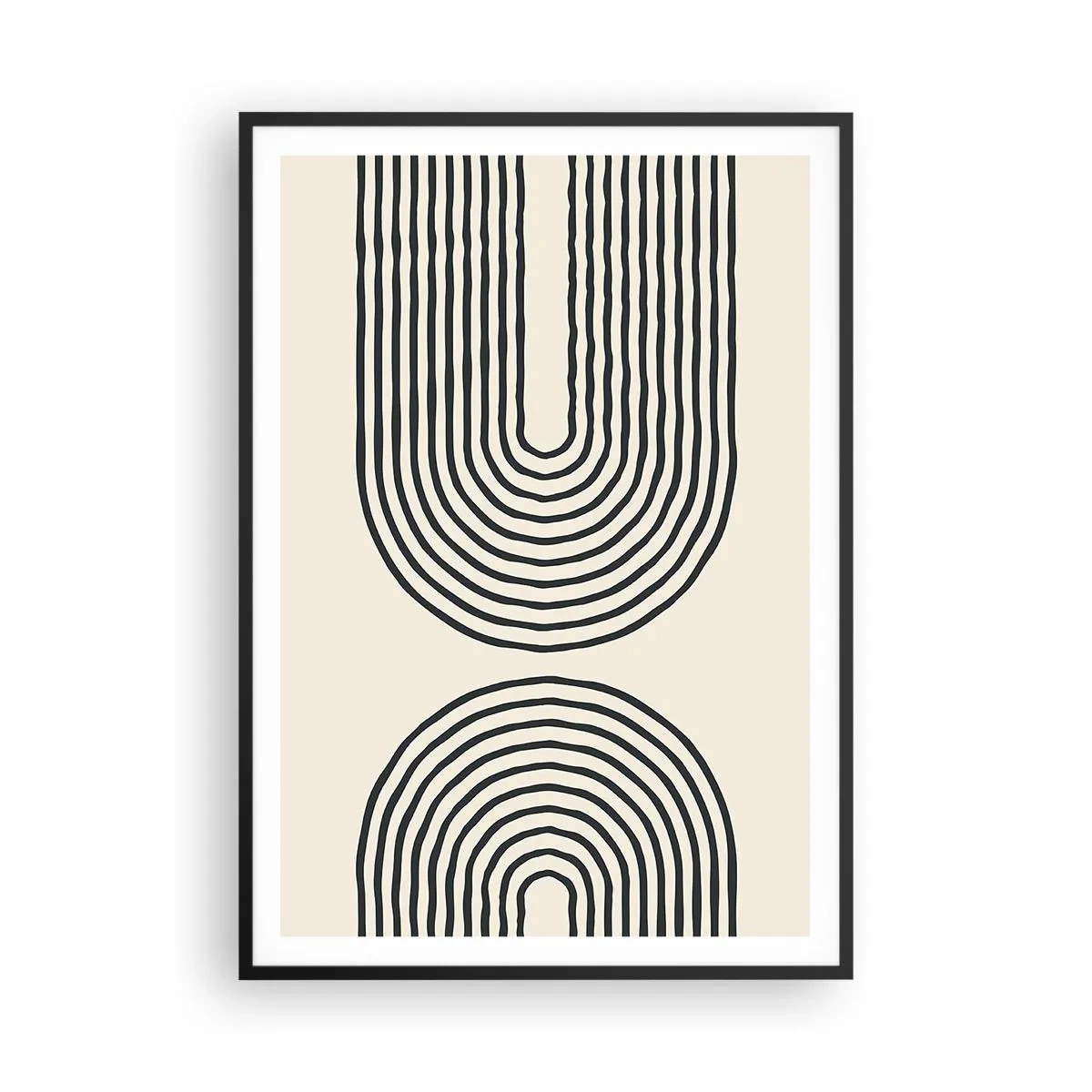 Plakat w czarnej ramie - Już za chwilę… - 70x100 cm