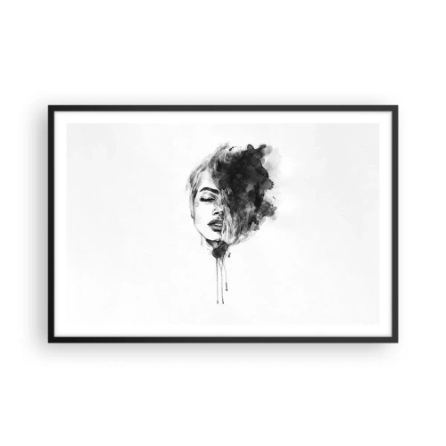Plakat w czarnej ramie - O czym marzy dziewczyna - 91x61 cm