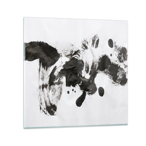 Obraz na szkle - W szaleństwie metoda? - 60x60 cm