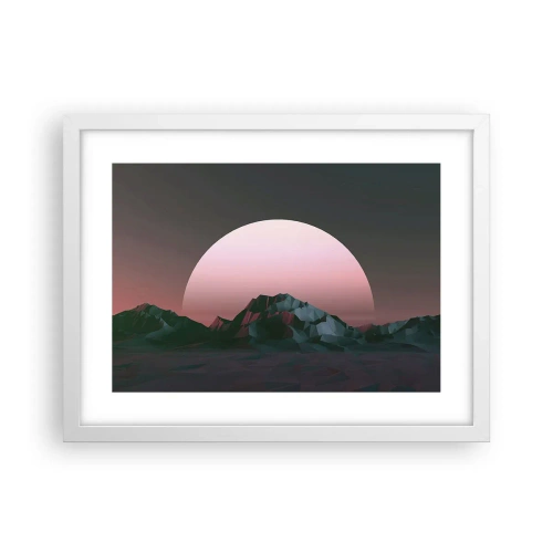 Plakat w białej ramie - W sąsiedniej galaktyce - 40x30 cm