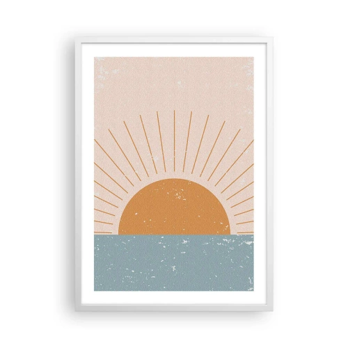 Plakat w białej ramie - Codzienny cud - 50x70 cm