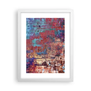 Plakat w białej ramie - Pamięć i niepamięć - 30x40 cm
