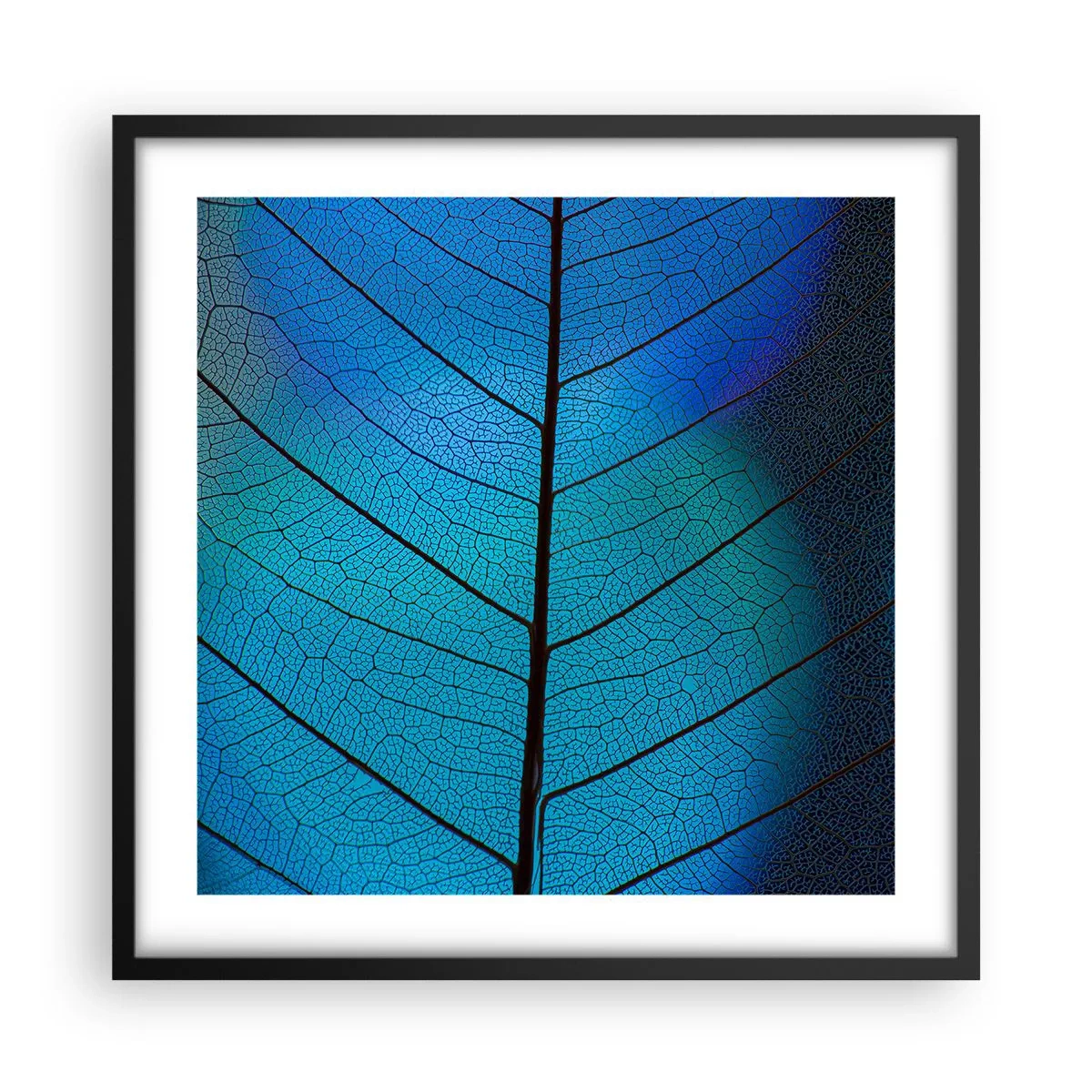 Plakat w czarnej ramie - Misterna budowa - 50x50 cm