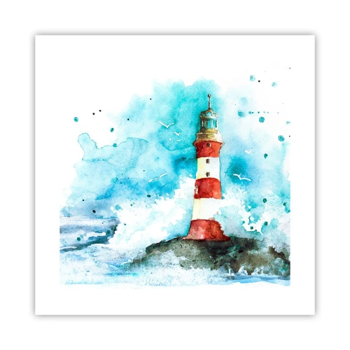 Plakat - Jedność żywiołów - 40x40 cm