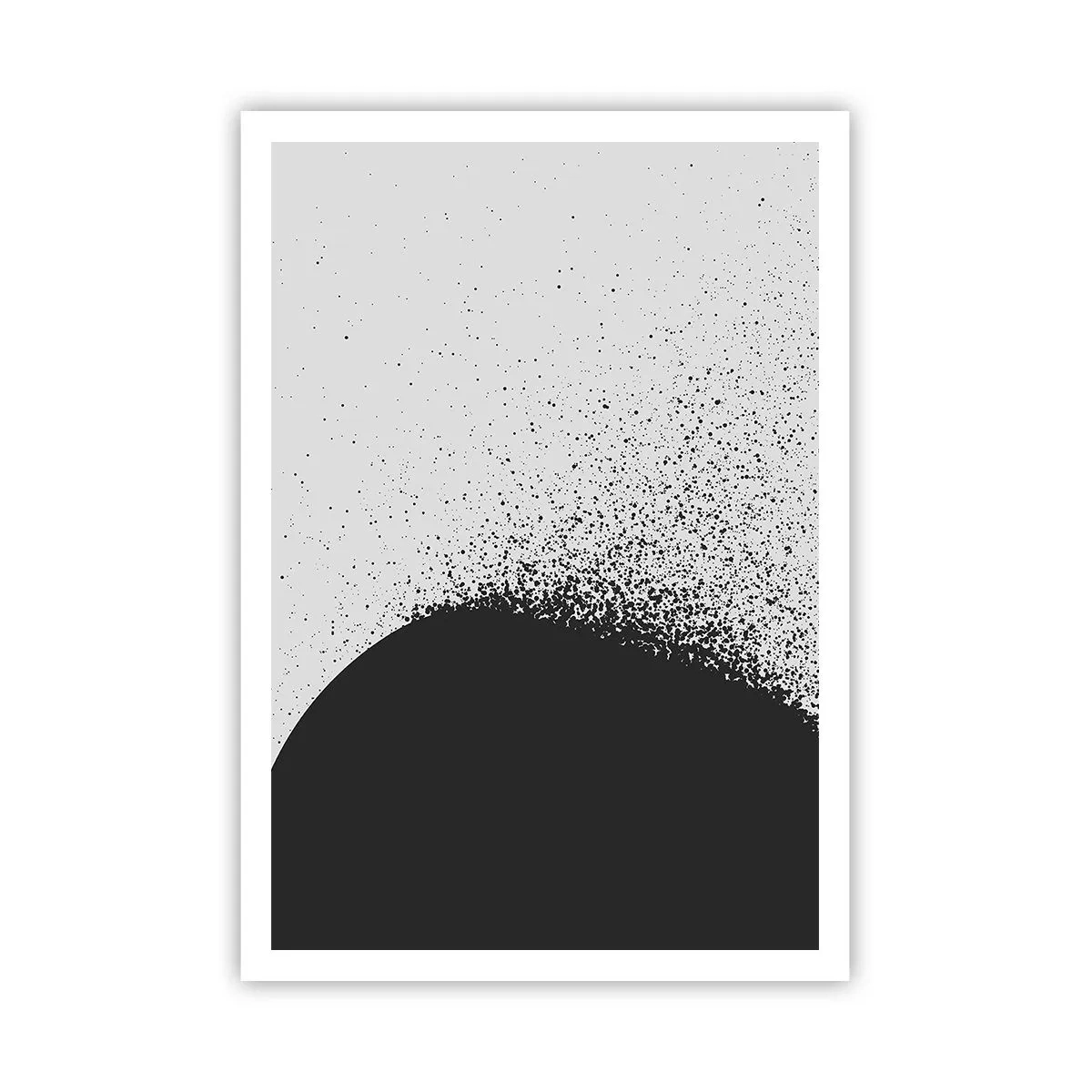 Plakat - Ruch cząsteczek - 70x100 cm