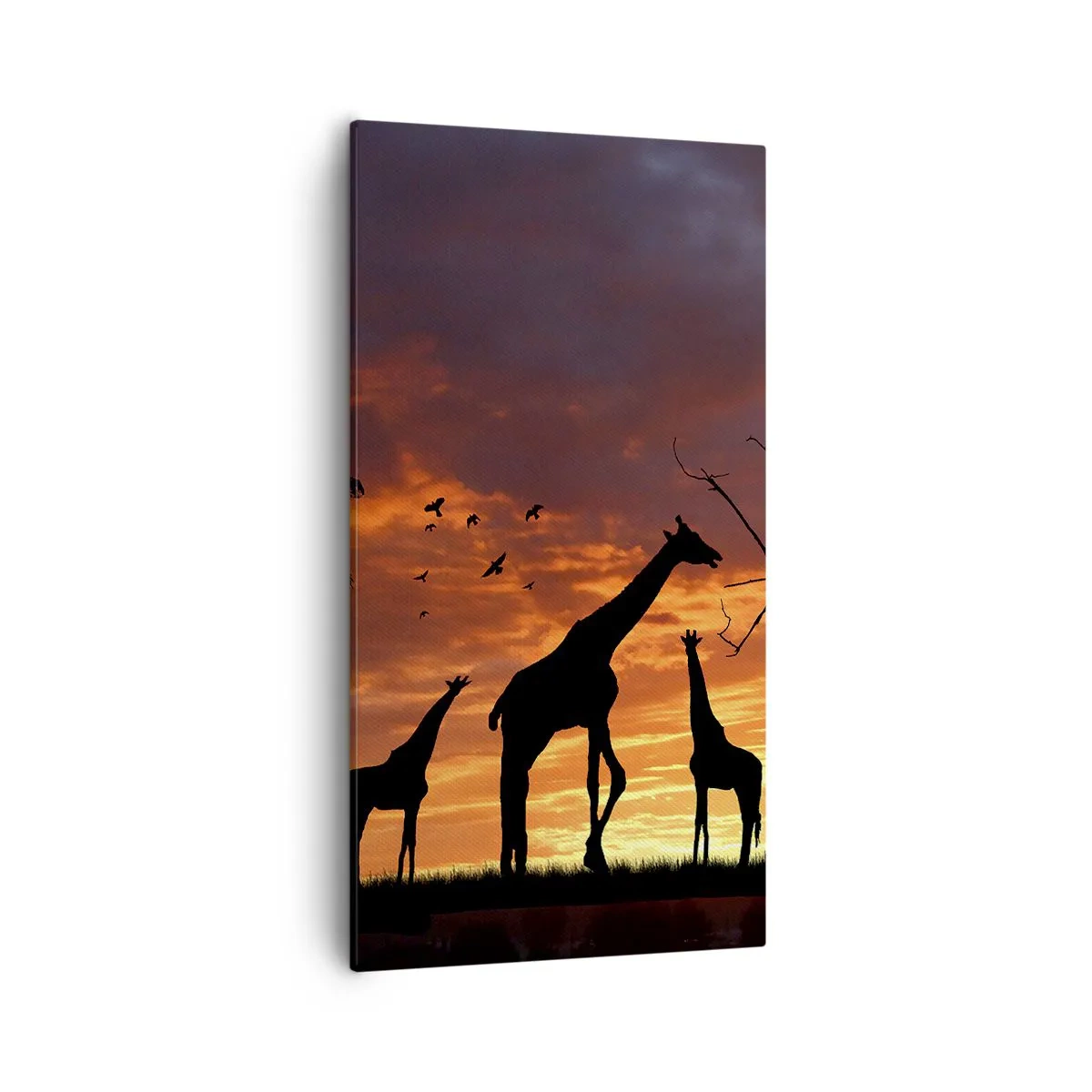 Obraz na płótnie - Mała kolacja w gronie najbliższych - 55x100 cm