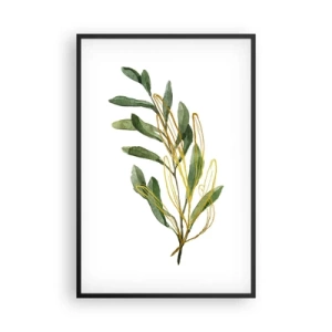 Plakat w czarnej ramie - Wszystko co dobre - 61x91 cm