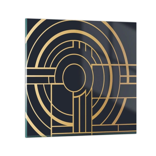 Obraz na szkle - Obroty rzeczy - 60x60 cm