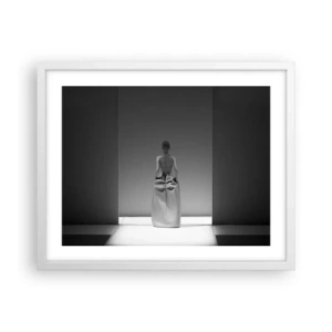 Plakat w białej ramie - Wyrafinowana prostota - 50x40 cm