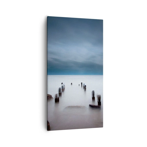 Obraz na płótnie - Zamyślone jezioro - 55x100 cm