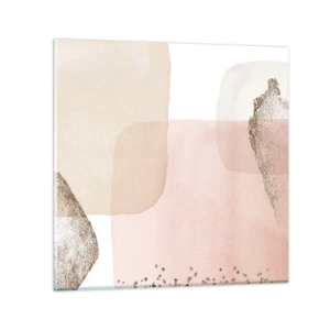 Obraz na szkle - Spojrzenie przez kolor - 50x50 cm