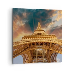 Obraz na płótnie - Jak ludzkość sięgnęła nieba - 50x50 cm