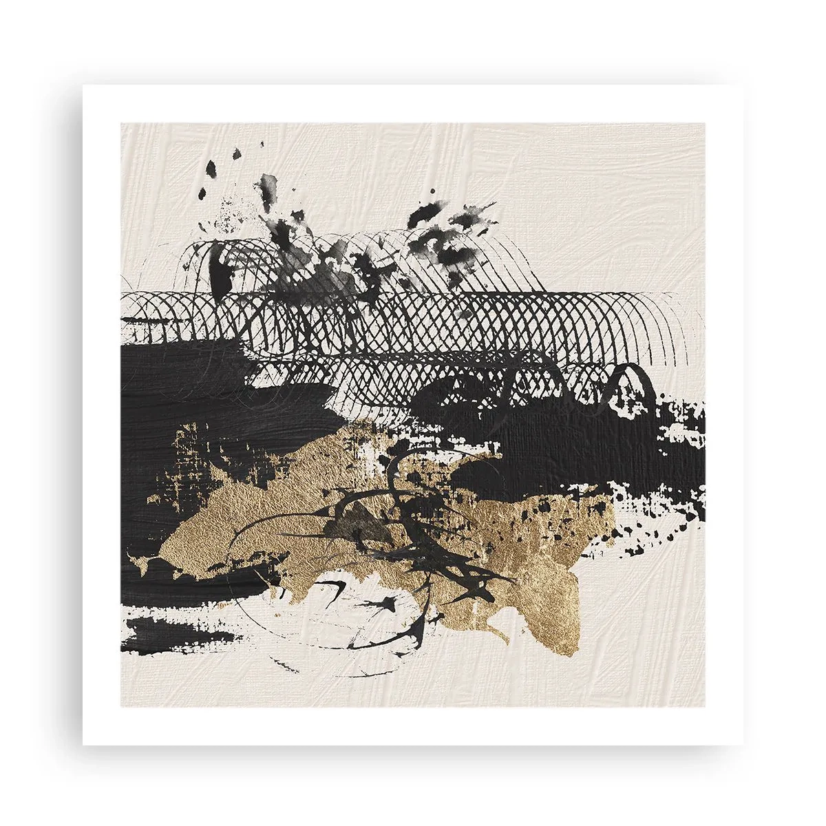 Plakat - Kompozycja z pasją - 60x60 cm