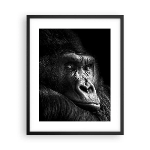 Plakat w czarnej ramie - I co się patrzysz? - 40x50 cm