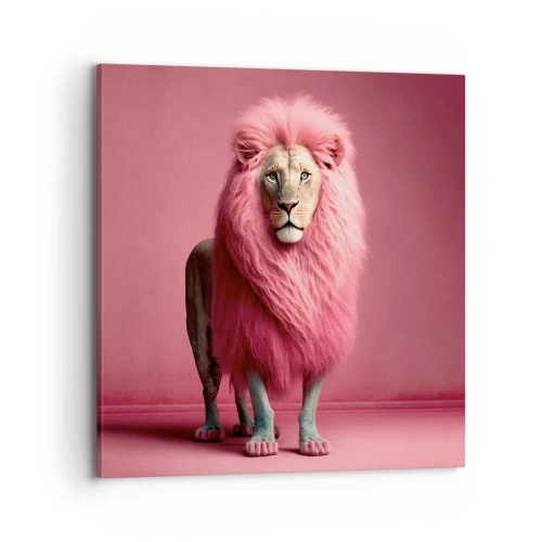 Obraz na płótnie - I już się nie boisz - 70x70 cm