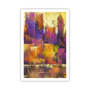 Plakat - Kompozycja metropolitalna - 61x91 cm
