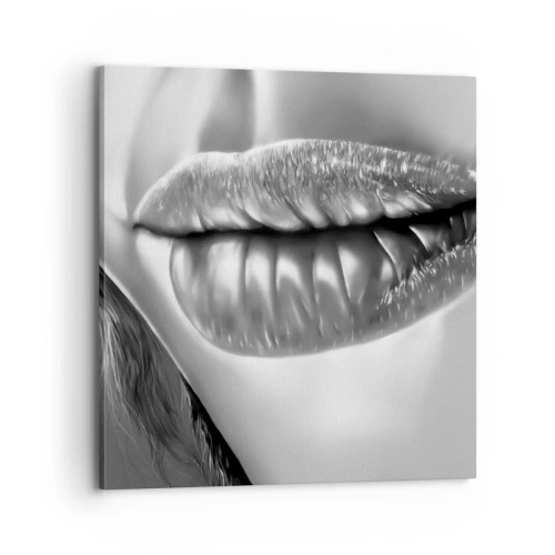 Obraz na płótnie - Wiem, o czym myślisz… - 70x70 cm