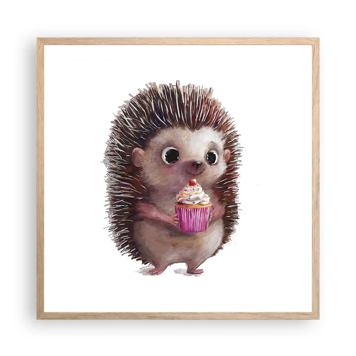 Plakat w ramie jasny dąb - Święto jest co dzień - 60x60 cm