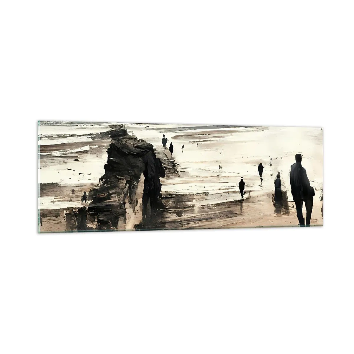 Obraz na szkle - Przywołani - 90x30 cm