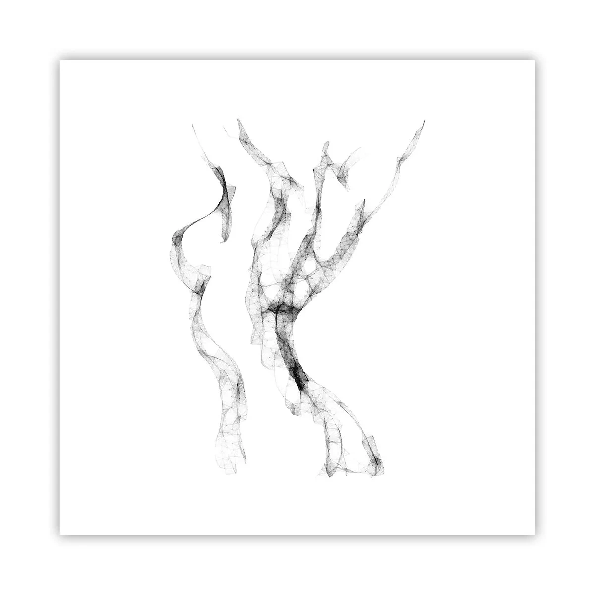 Plakat - Piękna i silna - 60x60 cm