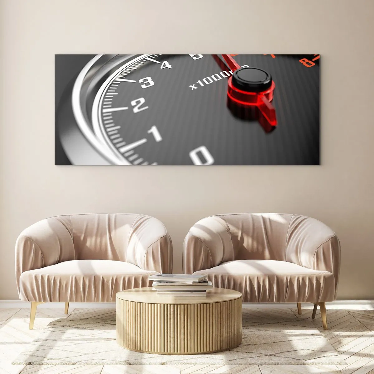 Obraz na szkle - Gaz do dechy - 100x40 cm