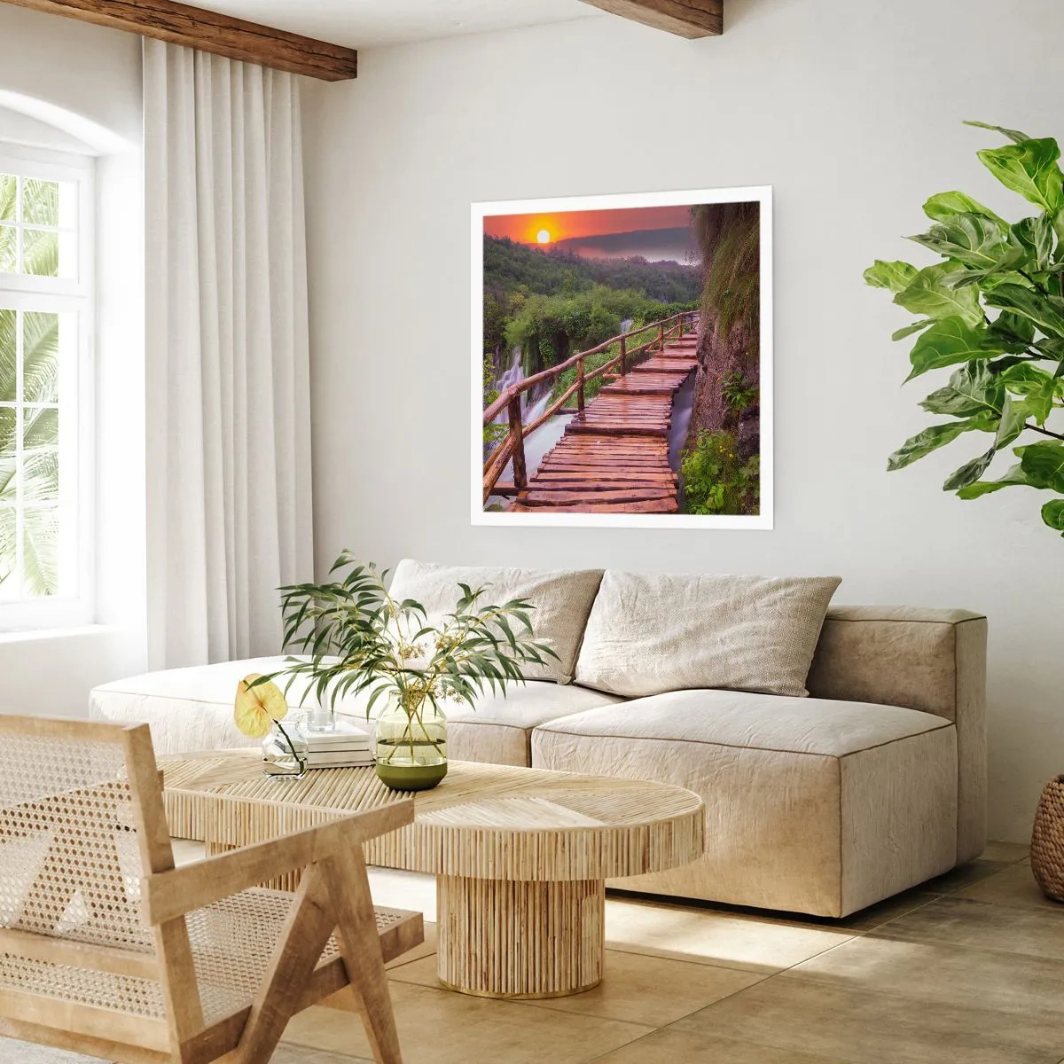 Plakat - Piękno nie do uwierzenia - 50x50 cm