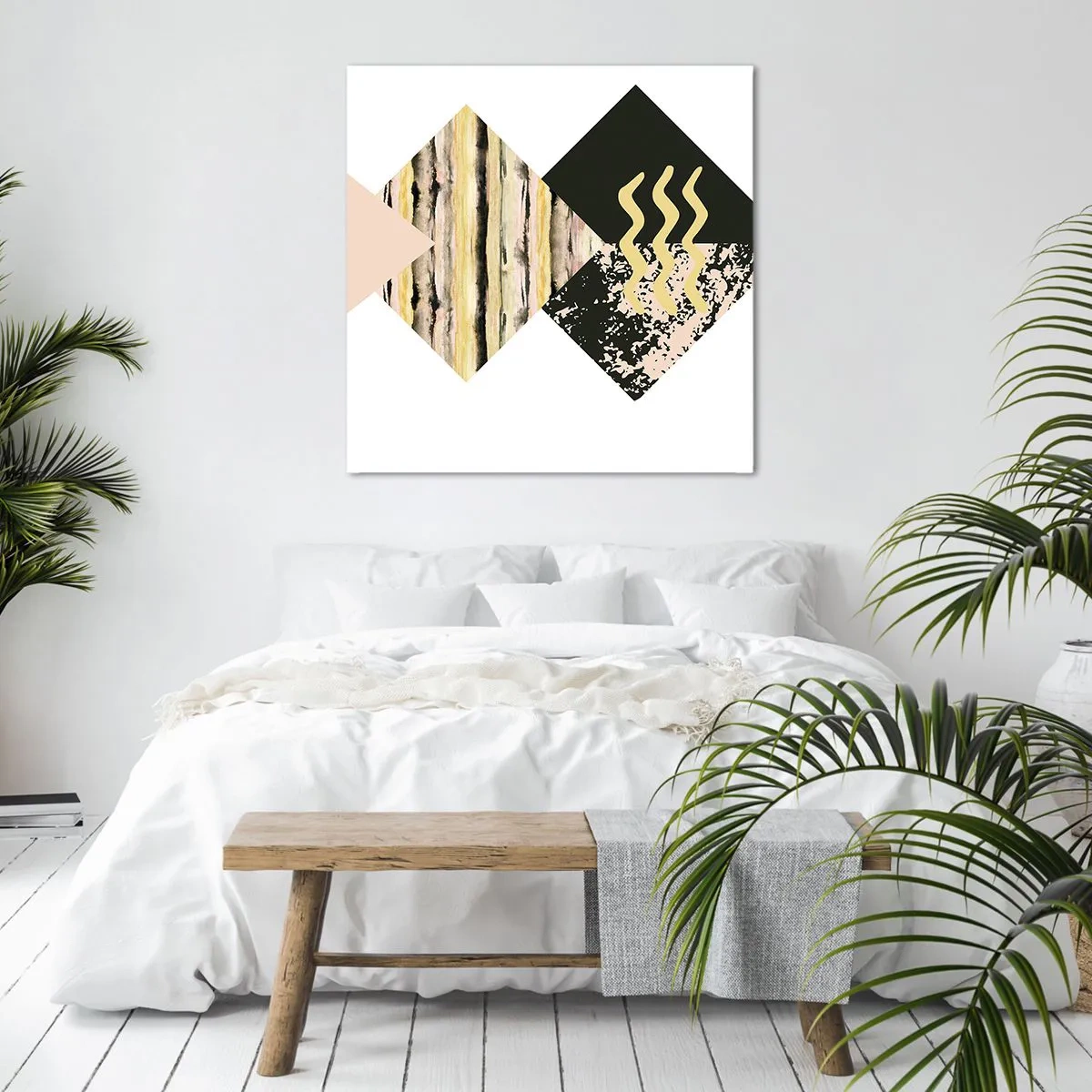 Obraz na płótnie - Nie takie proste - 70x70 cm