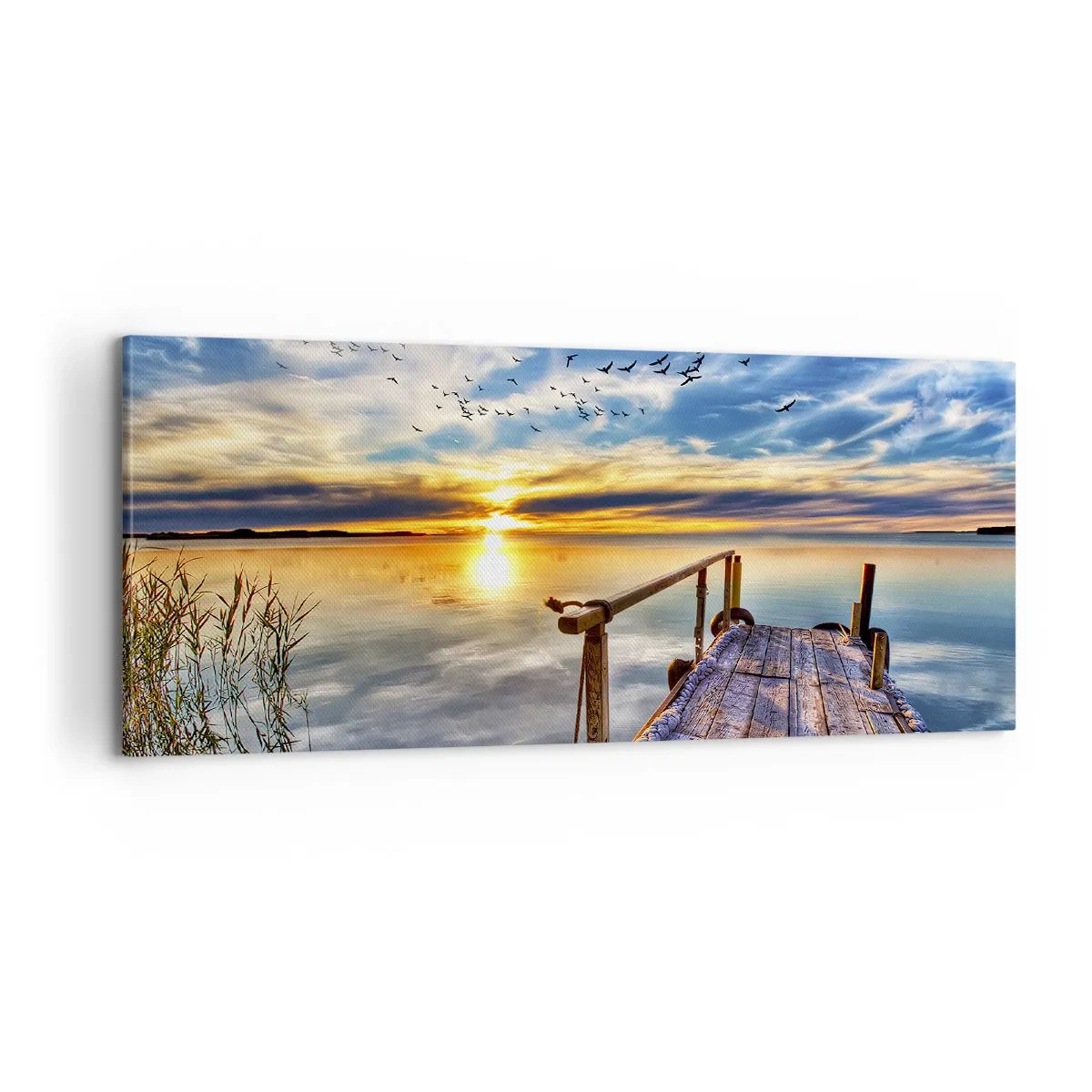 Obraz na płótnie - Wiatr idzie na spoczynek - 100x40 cm