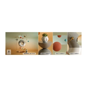 Fototapeta Próbka Samoprzylepna Deluxe Sticker - Wszystko się zdarzyć może - Abstrakcja, Surrealizm, 3D - 100x30 cm