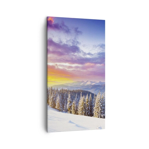 Obraz na płótnie - W biały dzień - 45x80 cm